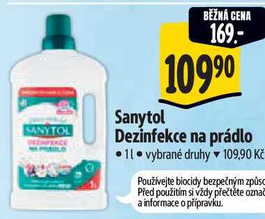 Sanytol Dezinfekce na prádlo, 11 Albert
