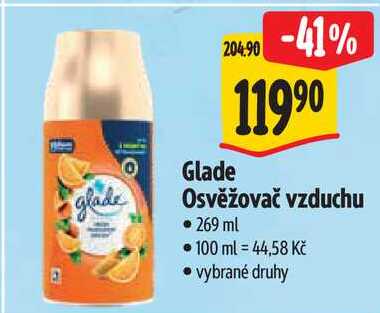 Glade Osvěžovač vzduchu,, 269 ml