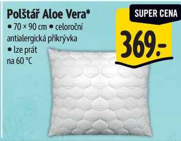 Polštář Aloe Vera