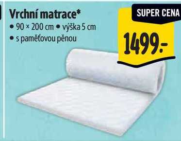 Vrchní matrace