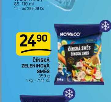 ČÍNSKÁ ZELENINOVÁ SMĚS 350 g