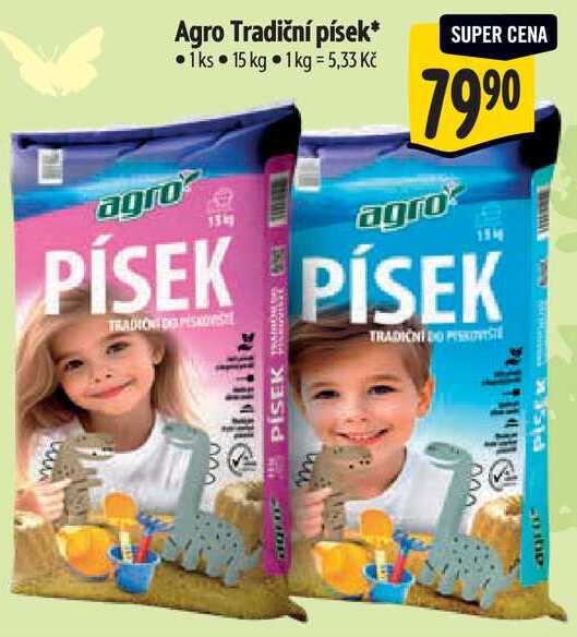 Agro Tradiční písek, 15 kg