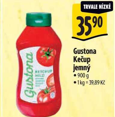 Gustona Kečup jemný, 900 g