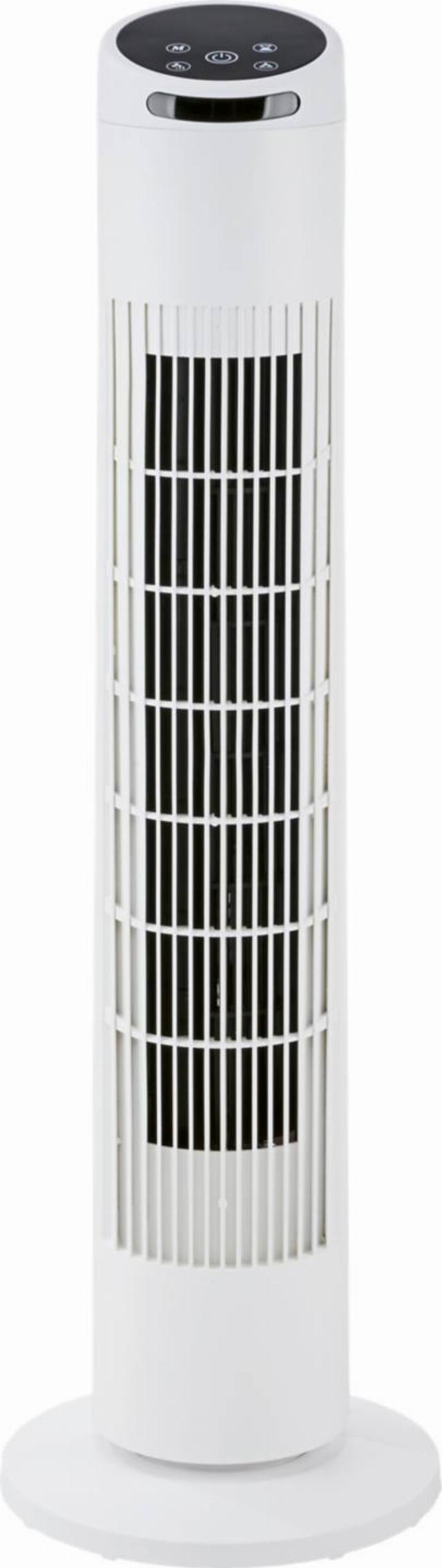 TRONIC Věžový ventilátor bílý