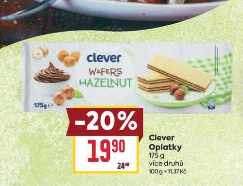 Clever Oplatky 175 g