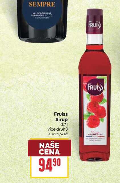 Fruiss Sirup 0,7l