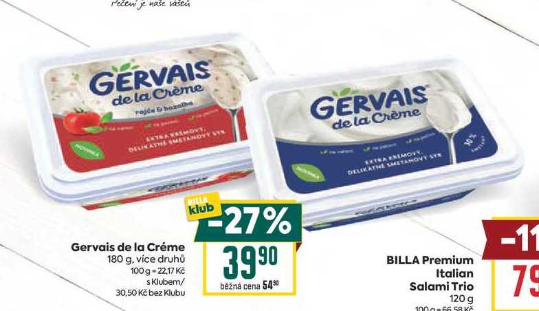 Gervais de la Créme 180 g