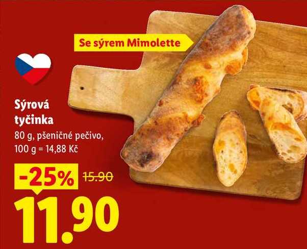 Sýrová tyčinka, 80 g