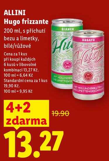 ALLINI Hugo frizzante, 200 ml