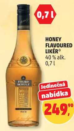 HONEY FLAVOURED LIKÉR 0,7 l