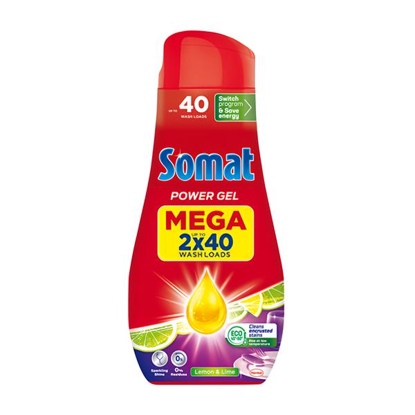 Somat All-in-1 gel do myčky Lemon & Lime 1,440l Košík.cz