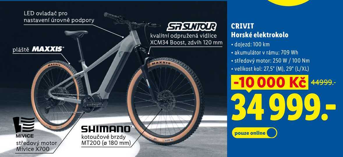 CRIVIT Horské elektrokolo 