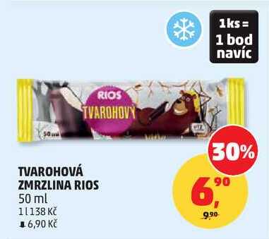 TVAROHOVÁ ZMRZLINA RIOS, 50 ml