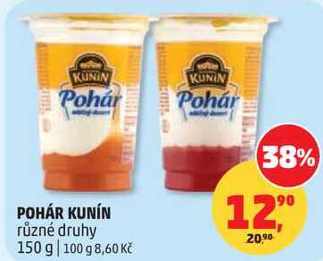 POHÁR KUNÍN, 150 g