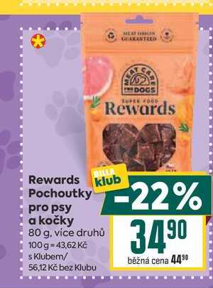 Rewards Pochoutky pro psy a kočky 80 g