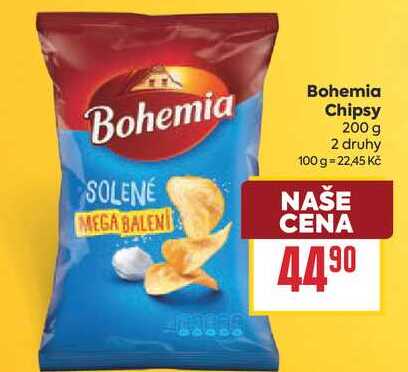 Bohemia Chipsy 200 g