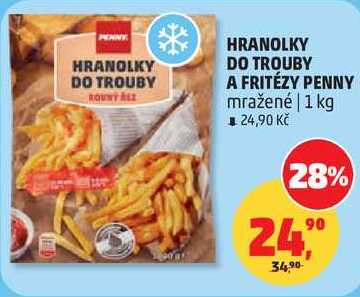 HRANOLKY DO TROUBY A FRITÉZY PENNY,  1 kg 