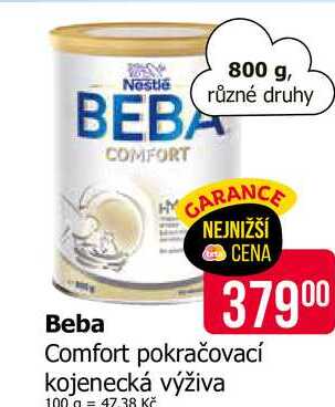 BEBA COMFORT 800g Teta drogerie