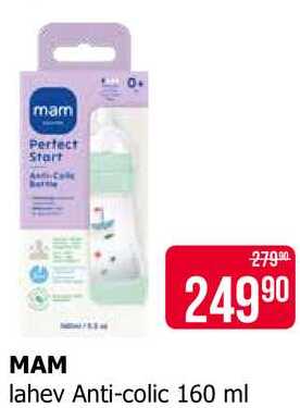 MAM lahev Anti-colic 160 ml