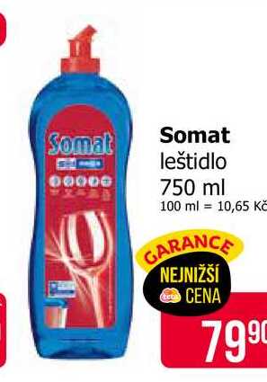 Somat leštidlo 750 ml Teta drogerie