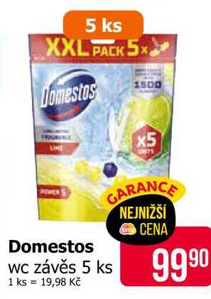 Domestos wc závěs 5 ks