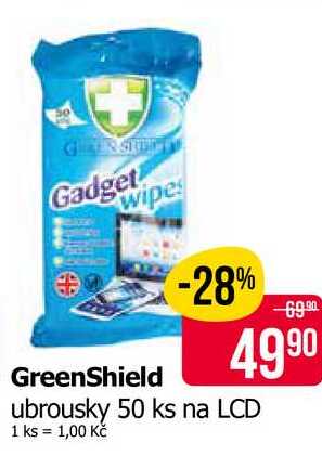 GreenShield ubrousky na LCD 50 ks Teta drogerie