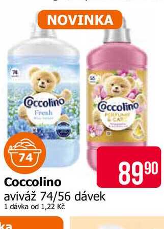 Coccolino aviváž 74/56 dávek Teta drogerie