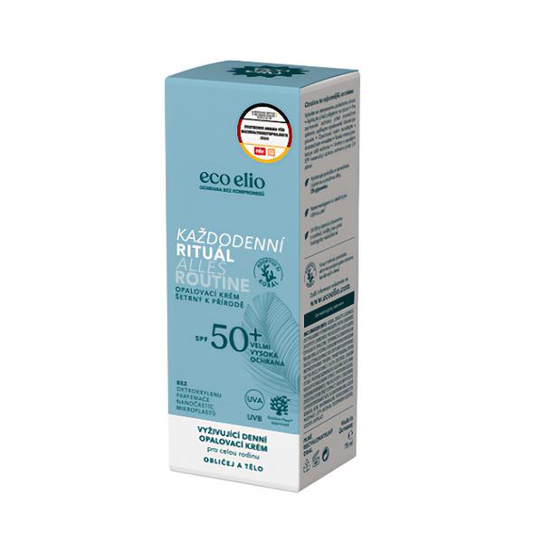 eco elio Opalovací krém Každodenní rituál OF 50+