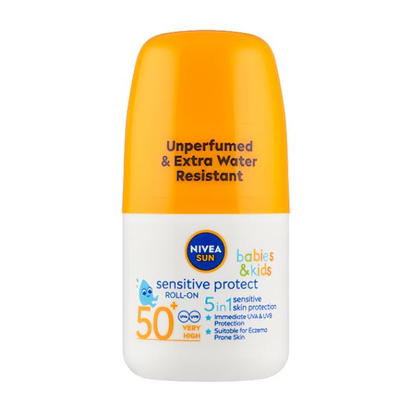 Nivea Sun Kids Sensitive protect & play dětské mléko na opalování OF 50 Košík.cz