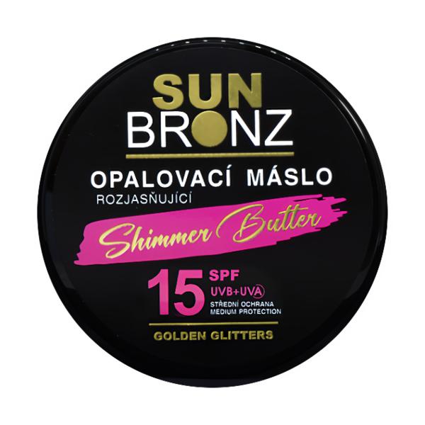 Vivaco Sun Bronz Rozjasňující opalovací máslo OF15 Maracuja