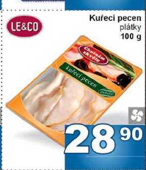 Kuřecí pecen plátky 100 g