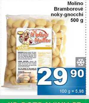 Molino Bramborové noky-gnocchi 500 g