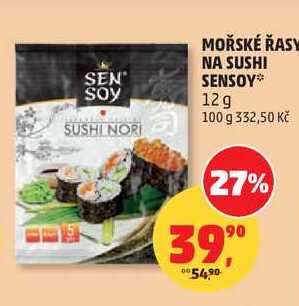 MOŘSKÉ ŘASY NA SUSHI SENSOY*, 12g