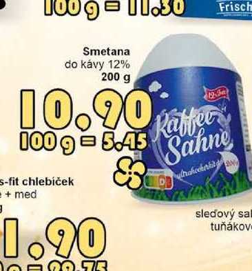 Smetana do kávy 12% 200 g