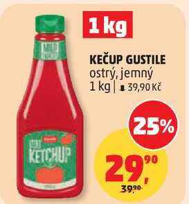KEČUP GUSTILE, 1 kg  