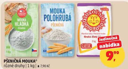 PŠENIČNÁ MOUKA 1 kg 