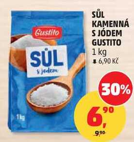 SÜL KAMENNÁ S JÓDEM GUSTITO, 1 kg