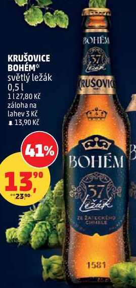KRUŠOVICE BOHÉM, 0,5 l