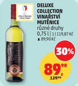DELUXE COLLECTION VINAŘSTVÍ MUTĚNICE, 0,75 l