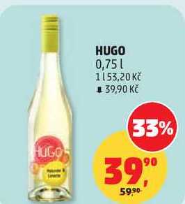 HUGO, 0,75 l