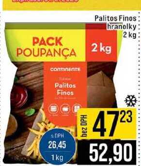 Palitos Finos hranolky 2 kg