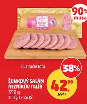 ŠUNKOVÝ SALÁM ŘEZNÍKŮV TALÍŘ, 350 g