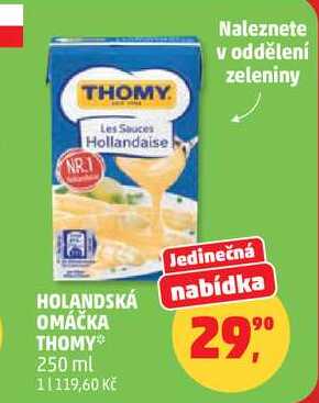 HOLANDSKÁ OMÁČKA THOMY, 250 ml