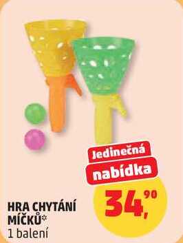 HRA CHYTÁNÍ MÍČKŮ Penny Market