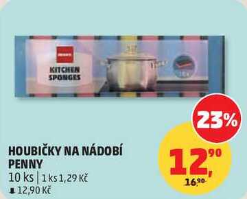 HOUBIČKY NA NÁDOBÍ PENNY, 10 ks