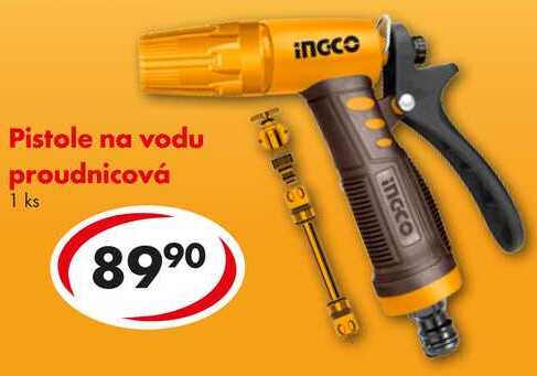 Pistole na vodu proudnicová