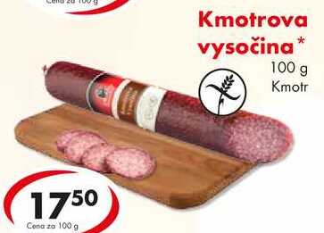 Kmotrova vysočina, 100 g