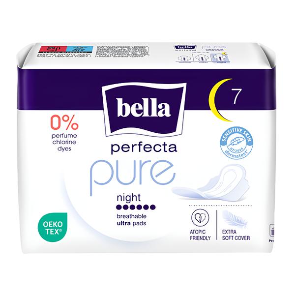 Bella Perfecta Pure Night Ultratenké noční menstruační vložky Košík.cz