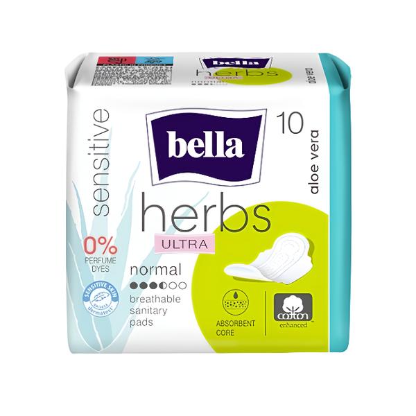 Bella Herbs Ultra Normal menstruační vložky Aloe vera Košík.cz
