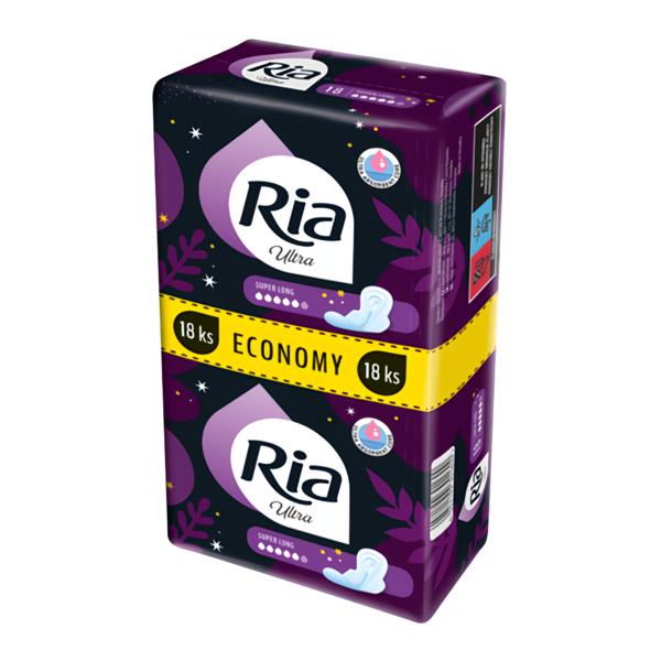 Ria Vložky Ultra Super Long duopack Košík.cz